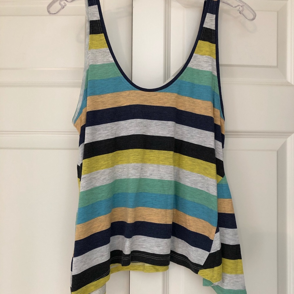 Alternative Striped Tank - size Medium